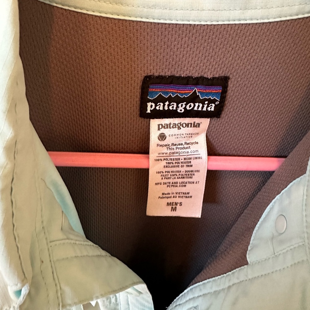 Patagonia fishing shirt